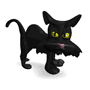 Image of black_cat_hissing.gif